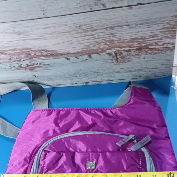 Purple Swiss Gear Crossbody Bag - Picture 7 of 8